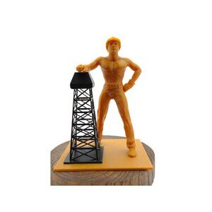 Tulsa Golden Driller Statue Route 66 Memorabilia 3D Printed Model Michelin